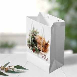 Mediana Bolsa de regalo para vacas de la región montañosa