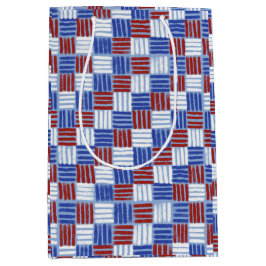 Mediana Bolsa de regalo patriótica con Hashtag
