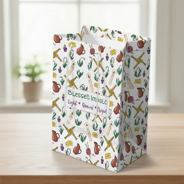 Mediana Bolsa de regalo personalizada bendita de Imbolc Lu