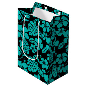 Mediana Bolsa de regalo PINK BIKINI (NEGRO/VERDE AZULADO)