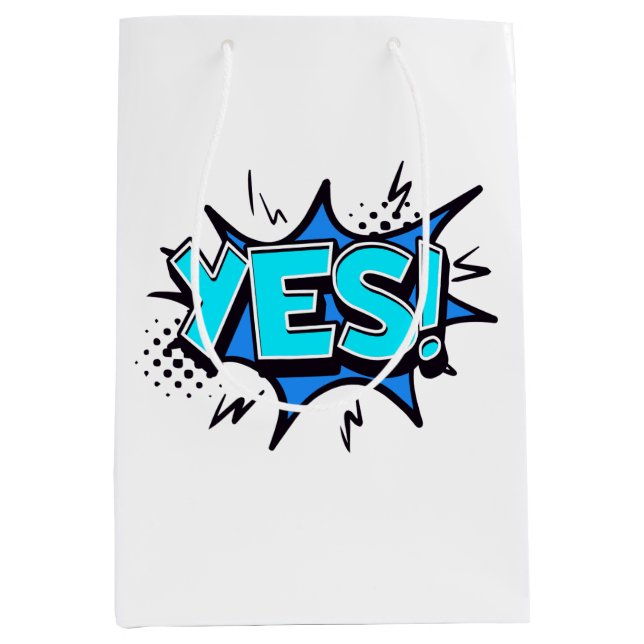 Mediana Bolsa de regalo SÍ (Anverso)