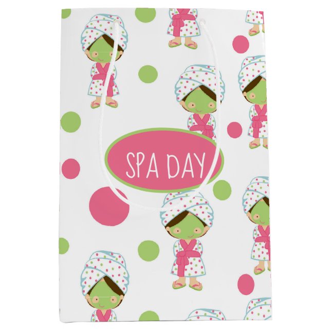 Mediana Bolsa de regalo Spa a Day (Anverso)