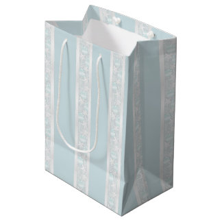 Mediana Bolsa de regalo Starfish and Seashells Beach Wedft