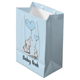 Mediana Bolsa para regalo de amor para elefantes