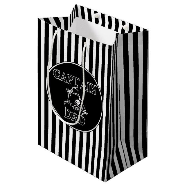 Mediana Capitán Papá - Bolsa de regalo de Ghostly Galleon (Angulo Anverso)