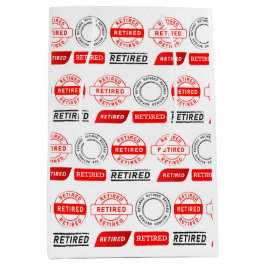 Mediana ¡Celebren! Bolsa de regalo de Fun Retiree