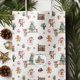 Mediana Cómo estás Navidad | Divertida Bolsa de Regalo Per