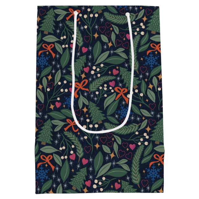 Mediana Corazón del bosque - Bolsa de regalo (Reverso)