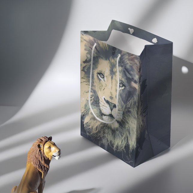 Mediana COSMIC LION KING | Bolsa de regalo para Personaliz (Subido por el creador)
