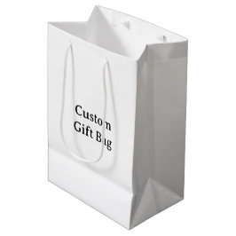 Mediana Crea tu propia bolsa de regalo simple personalizad
