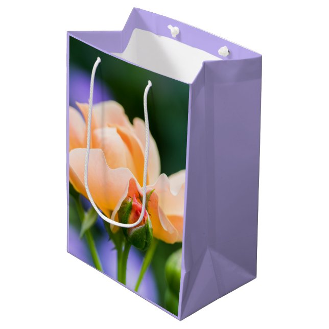 Mediana desdoblador deseo gran bolsa de regalo (Angulo Anverso)