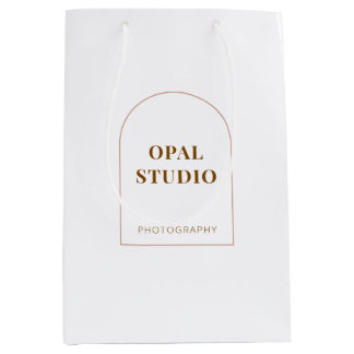 Mediana Elegante Bolsa de Regalo de Papel de Negocios Mini