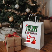 Feliz Navidad de Santa - Bolsa de regalo