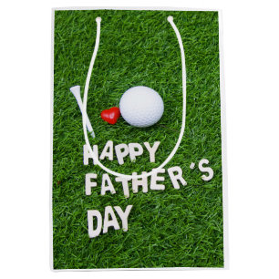 Mediana Golf Feliz Día del Padre para la bolsa de regalo d