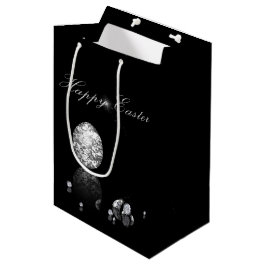 Mediana Huevo de Pascua Brillante - Bolsa de regalo media