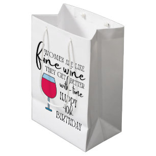 Mediana Las mujeres son como la bolsa de regalo de cumplea