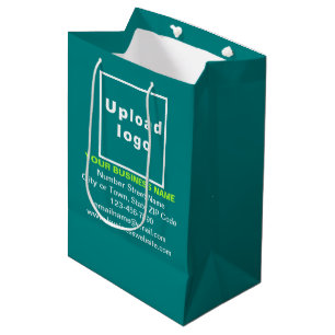 Mediana Marca comercial en bolsa de regalo de tamaño medio