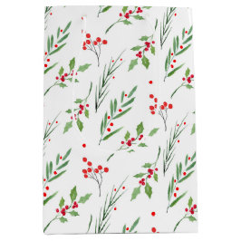 Mediana Navidades Modelo mixto Botánico Bolsa de regalo me