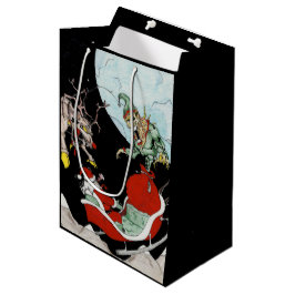 Mediana Navidades pesadilla Personalizado Bolsa de Regalo