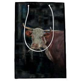 Mediana "Raggedy" La vaca de la familia - Bolsa de regalo