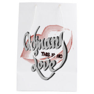 Mediana Sin amor común y corriente, bolsa de regalo