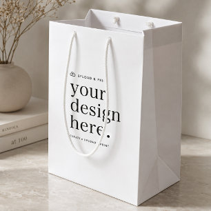 Mediana Sube el diseño de tu bolsa de regalo