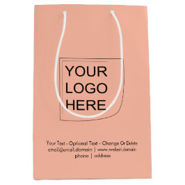 Mediana Tendencia de Color - Bolsa de Regalo con Logo Medi