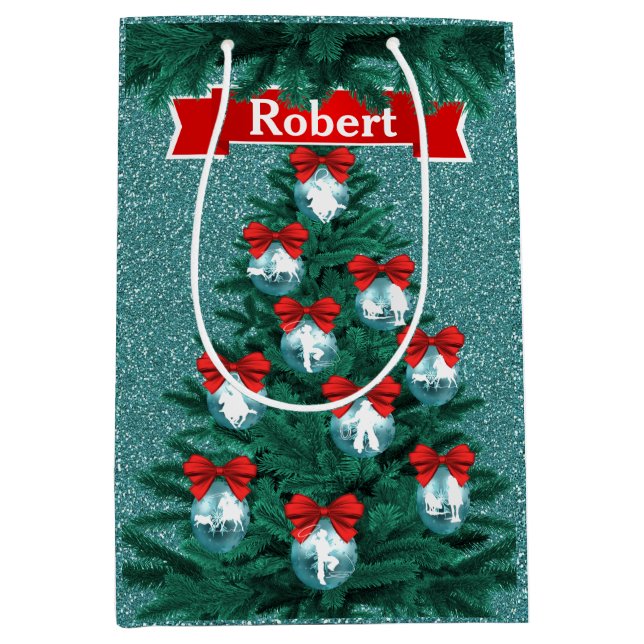 Mediana Vaqueras Vaqueras Con Bolsa De Regalo De Vacacione (Anverso)