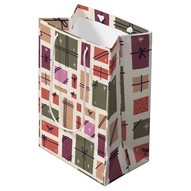 Mediana Vintage presenta bolsa de regalo (Angulo Anverso)