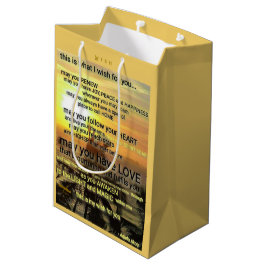 Mediana WISH - Bolsa de regalo media del poeta Adiela Akoo