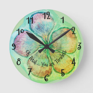 Mediano * Diseño 'Petal', reloj redondo
