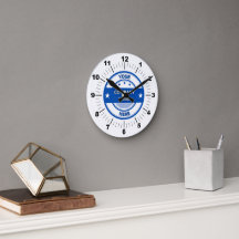 ¡NUEVO! Reloj de pared, acrílico redondo de 8"