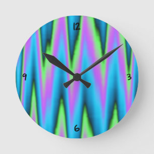 Mediano Paz ~ Reloj redondo de hoja