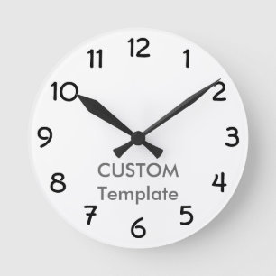 Mediano Personalizado 8" GARGOYLE REDONDO B. del reloj de