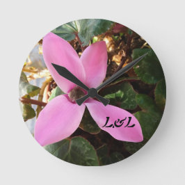 Mediano Reloj redondo acrílico (mediano tamaño)