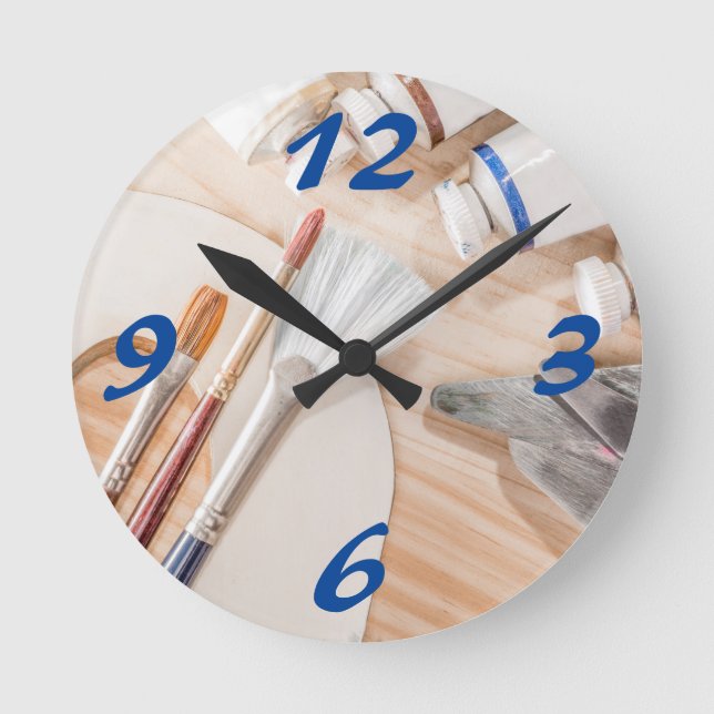 Mediano Reloj redondo de artista (Anverso)