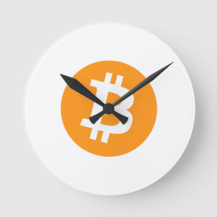 Mediano Reloj redondo de Bitcoin