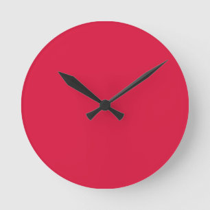 Mediano Reloj redondo de Crimson