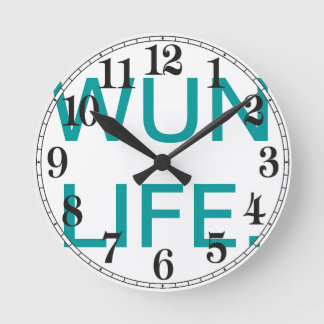 MEDIANO RELOJ REDONDO DE LA OFICINA DE WUN