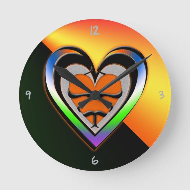 Mediano Reloj redondo de la pasión (Anverso)