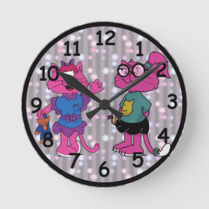 Mediano Reloj redondo de Mamamacanz
