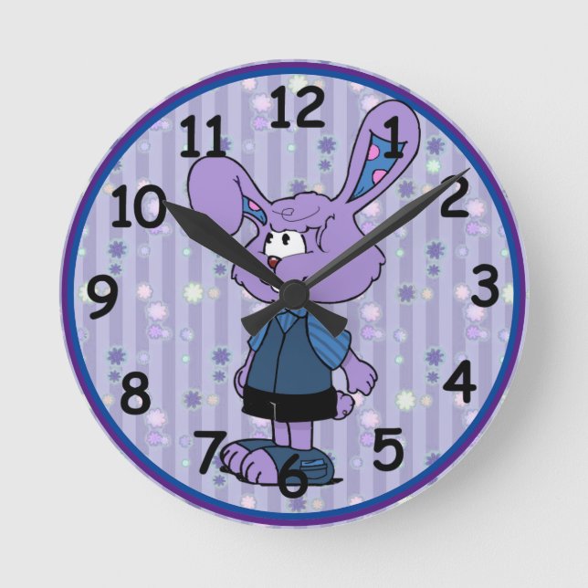 Mediano Reloj redondo de Mamamacanz (Anverso)