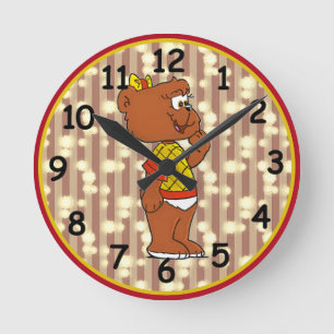 Mediano Reloj redondo de Mamamacanz