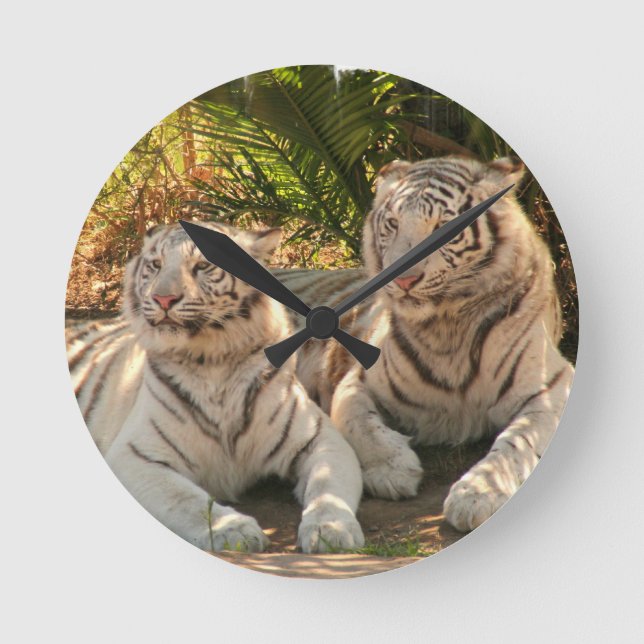 Mediano Reloj redondo - Personalizado (Anverso)