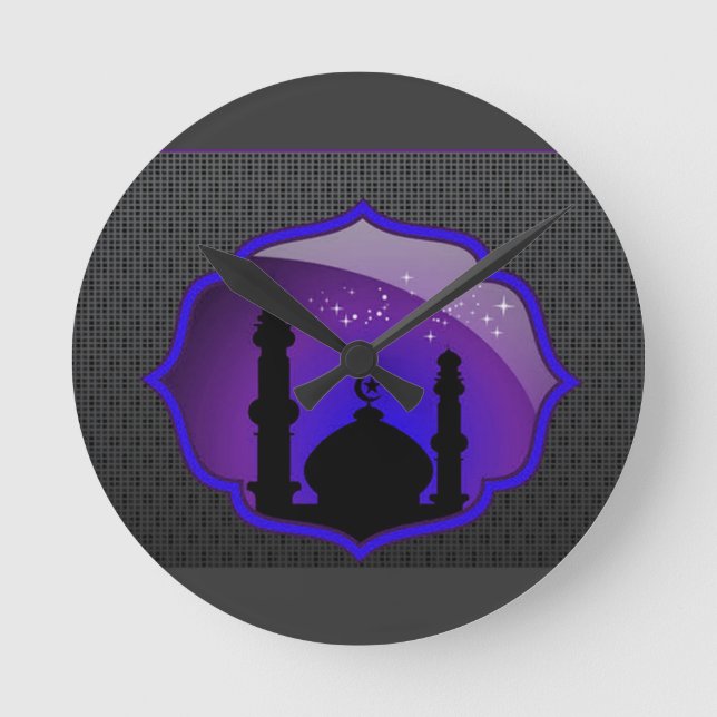 Mediano Reloj redondo - Personalizado (Anverso)