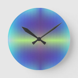 Mediano Un reloj redondo con esfera en degradado