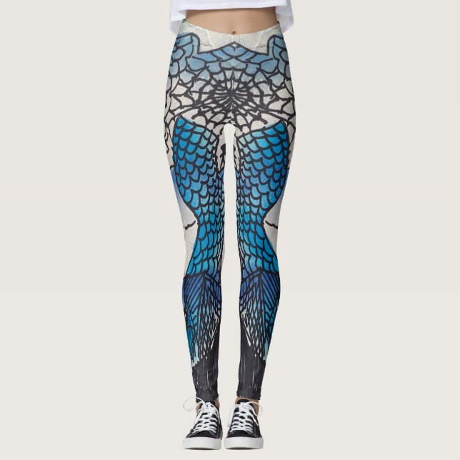 Medias azules de pescado (Anverso)