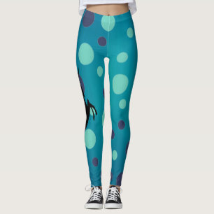 Medias azules de unicornio