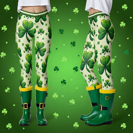 Medias Caos de Trébol del Día de San Patricio