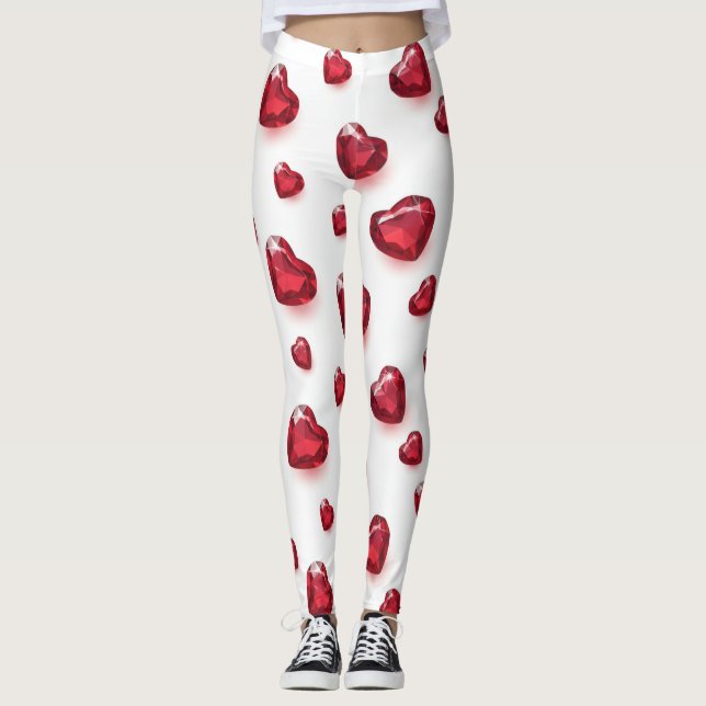 Medias con corazón enjoyado (Anverso)